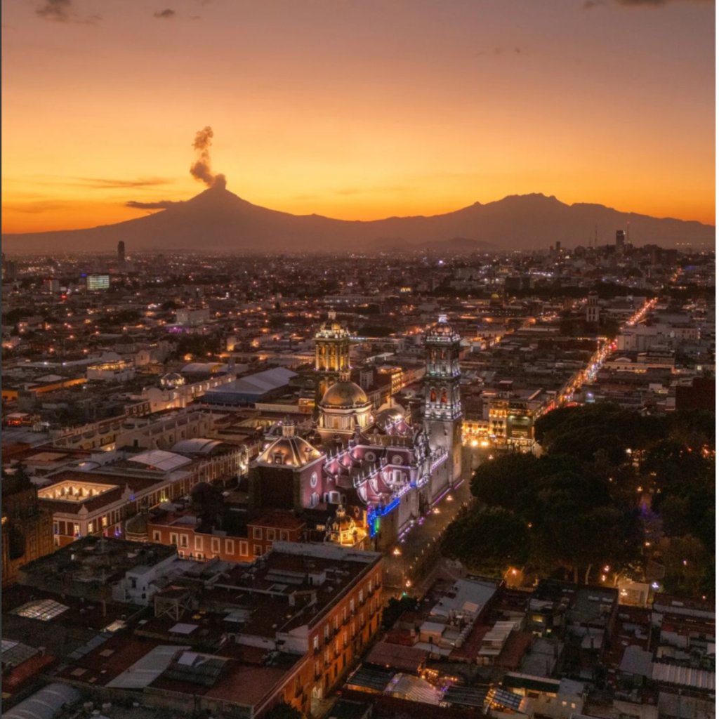 atardecer puebla